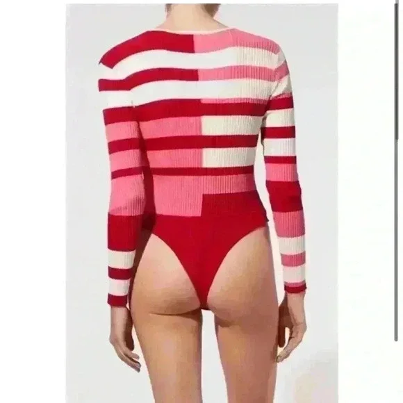 Solid & Striped Michelle BodySuit Medium NWT Medium - Picture 2 of 9